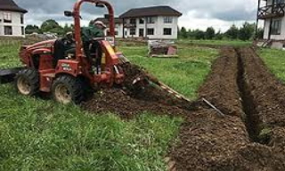 Копка траншей для водопровода в Кыштыме: цена за метр от 946 руб.