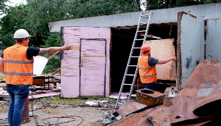 Демонтаж гаражей в Кыштыме, цена от 1786 руб. – услуги под ключ от 2Землекопа-Кшт